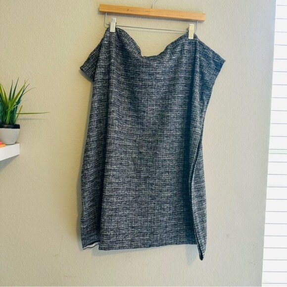 Lululemon Vinyasa Scarf Marled Gray Snap Buttons OS Shawl Wrap Convertible - Picture 6 of 14